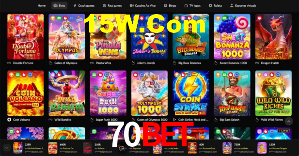 70BET: A Experiência de Casino com Jogos de Mesa ao Vivo